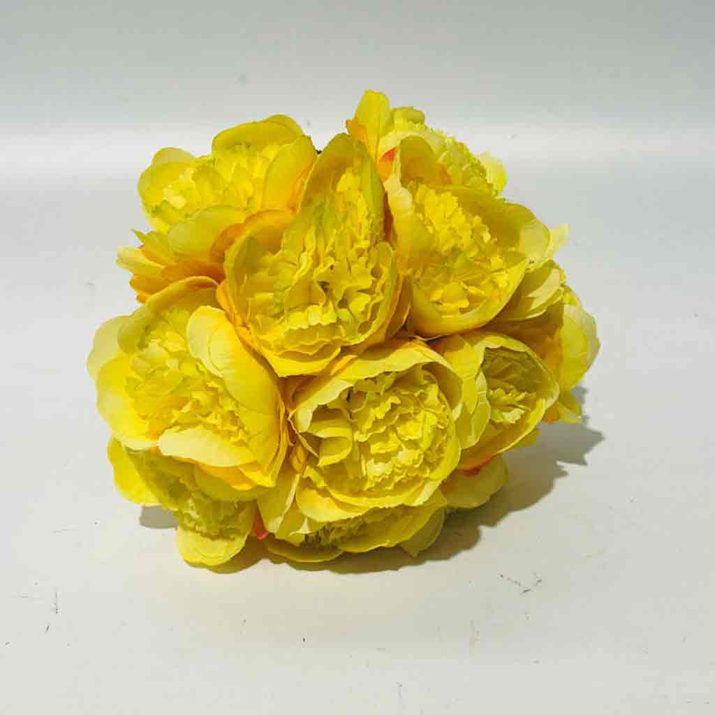 FLOWER, Peony - Bouquet Yellow